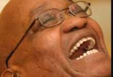 Zuma laughing