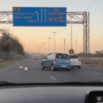 Shocking Incident on M4 Highway Caught on Camera
