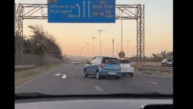 Shocking Incident on M4 Highway Caught on Camera