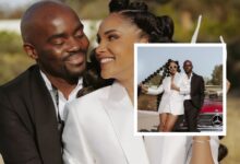 Musa Mthombeni and Liesl Laurie Celebrate 3 Years of Love