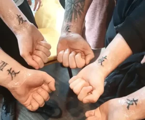 Asian Symbols Tattoo