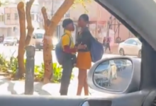 “Disgusting” Joburg Motorist Films 2 Young Pupils Passionately Kissing in Public