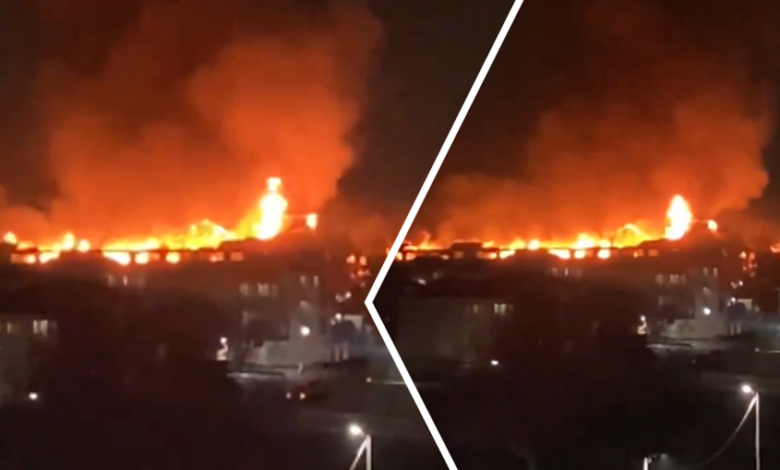 Fire at Broadwalk Urban Village in Midrand Displaces Residents