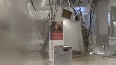 Small Ceiling Collapse at Northgate Mall — No Injuries
